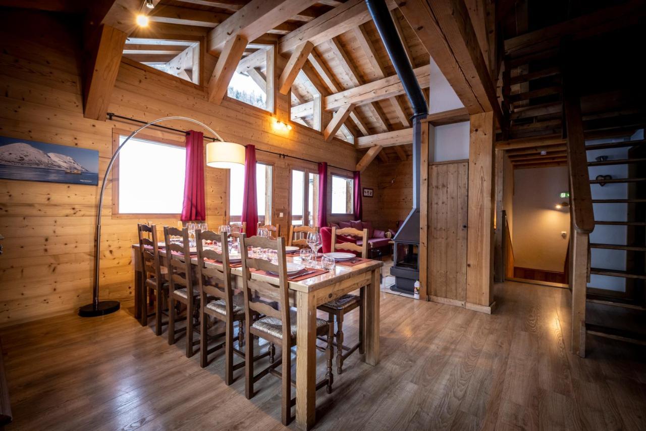 Les Chalets Du Cocoon Macot-la-Plagne ภายนอก รูปภาพ