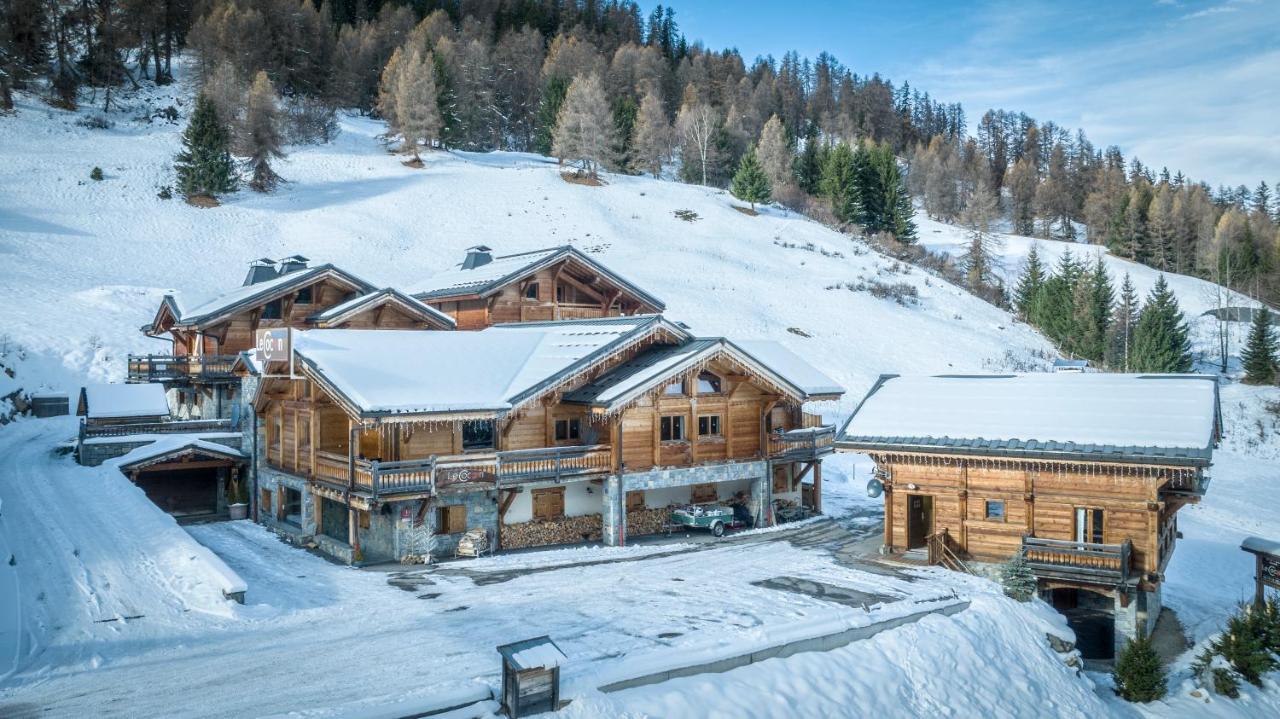 Les Chalets Du Cocoon Macot-la-Plagne ภายนอก รูปภาพ